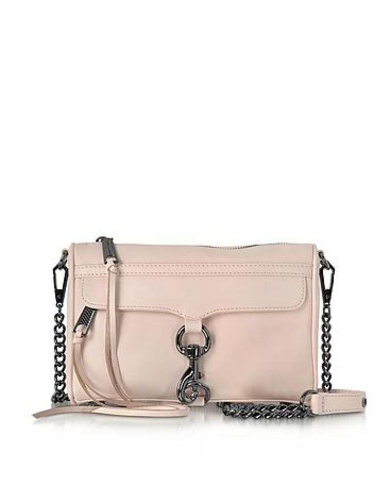 Rebecca Minkoff Handbags, Soft Blush Leather Mini M.A.C. Crossbody Bag