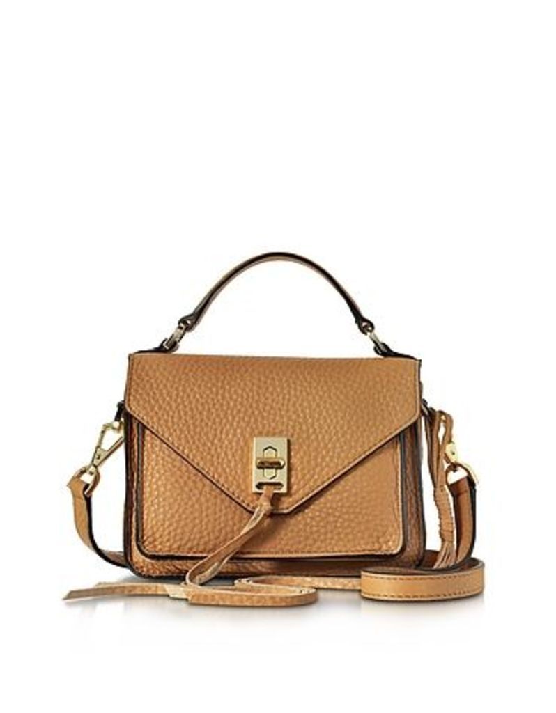 Rebecca Minkoff Handbags, Sand Leather Mini Darren Messenger Bag