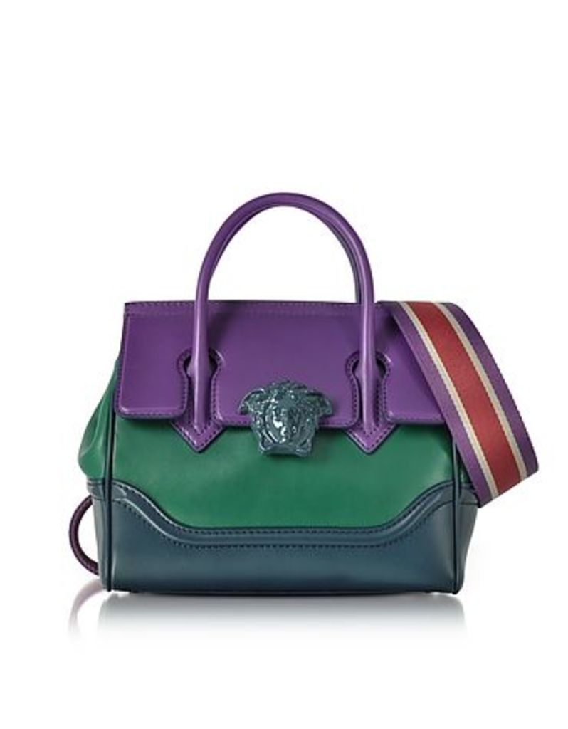 Versace - Palazzo Empire Color Block Medusa Satchel Bag