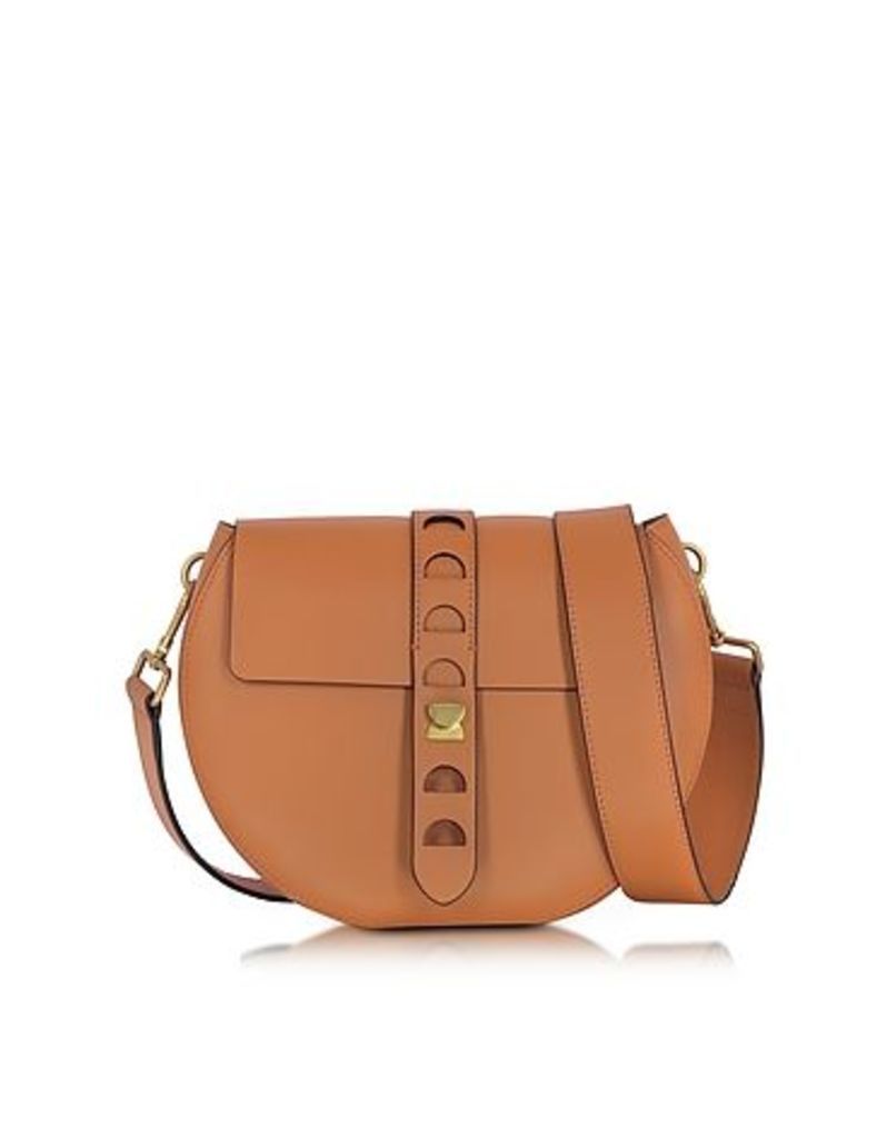 Coccinelle - Carousel Large Cuoio Leather Crossbody Bag