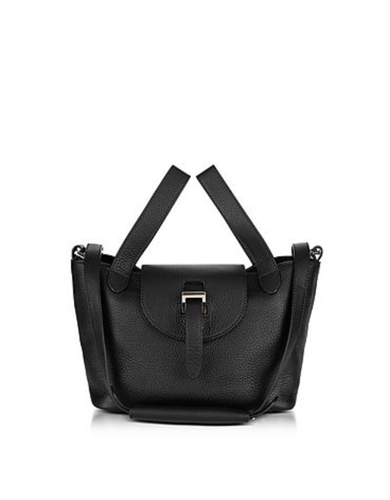 Designer Handbags, Black Thela Mini Cross Body Bag