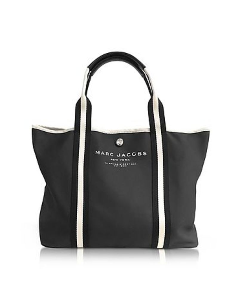 Marc Jacobs Handbags, Black Canvas EW Tote