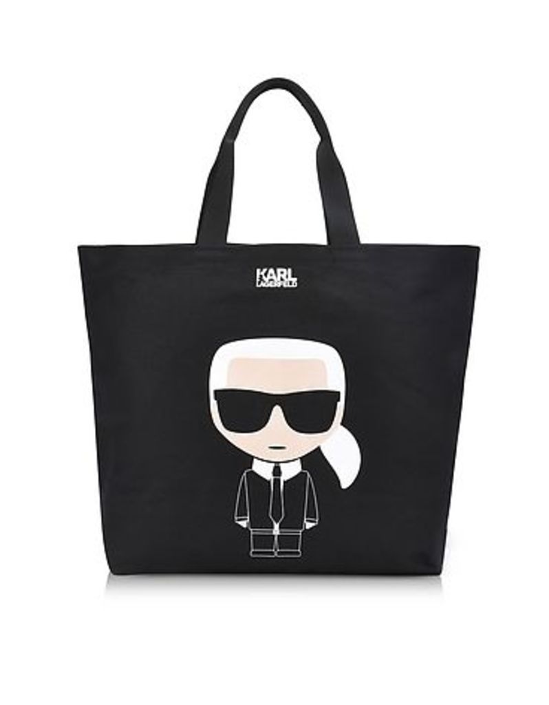 Karl Lagerfeld - K/Ikonik Canvas Shopper Bag