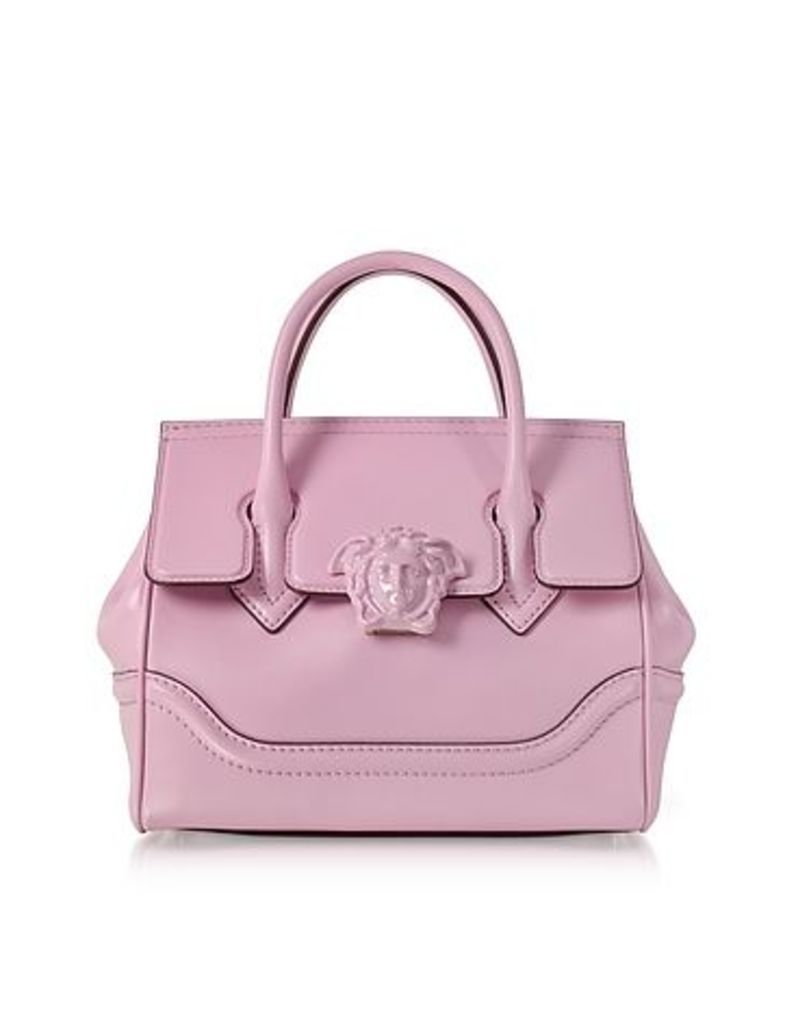 Versace Handbags, Palazzo Empire Pink Leather Satchel Bag