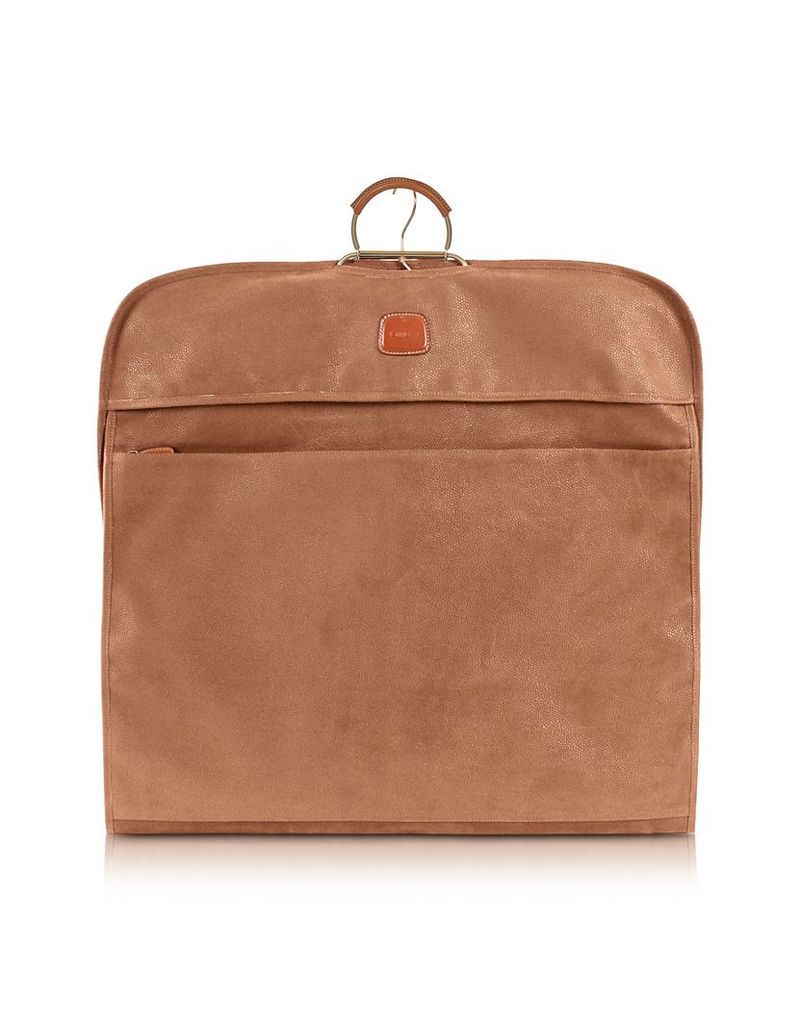 Bric's Designer Travel Bags, Life Camel Micro-Suede Garment Bag