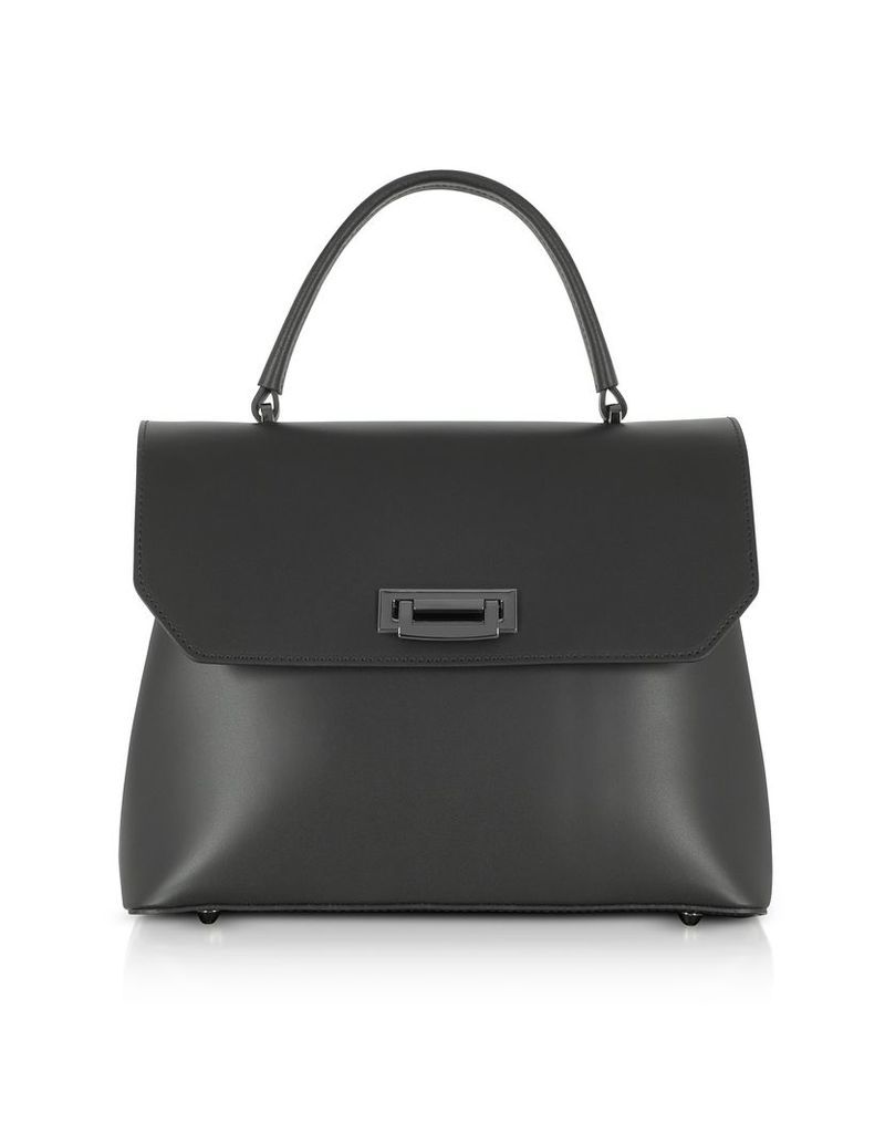 Designer Handbags, Lutece Medium Leather Top Handle Satchel Bag