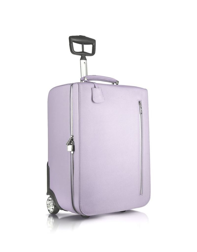 Pineider Designer Travel Bags, City Chic - Calfskin Trolley Upright
