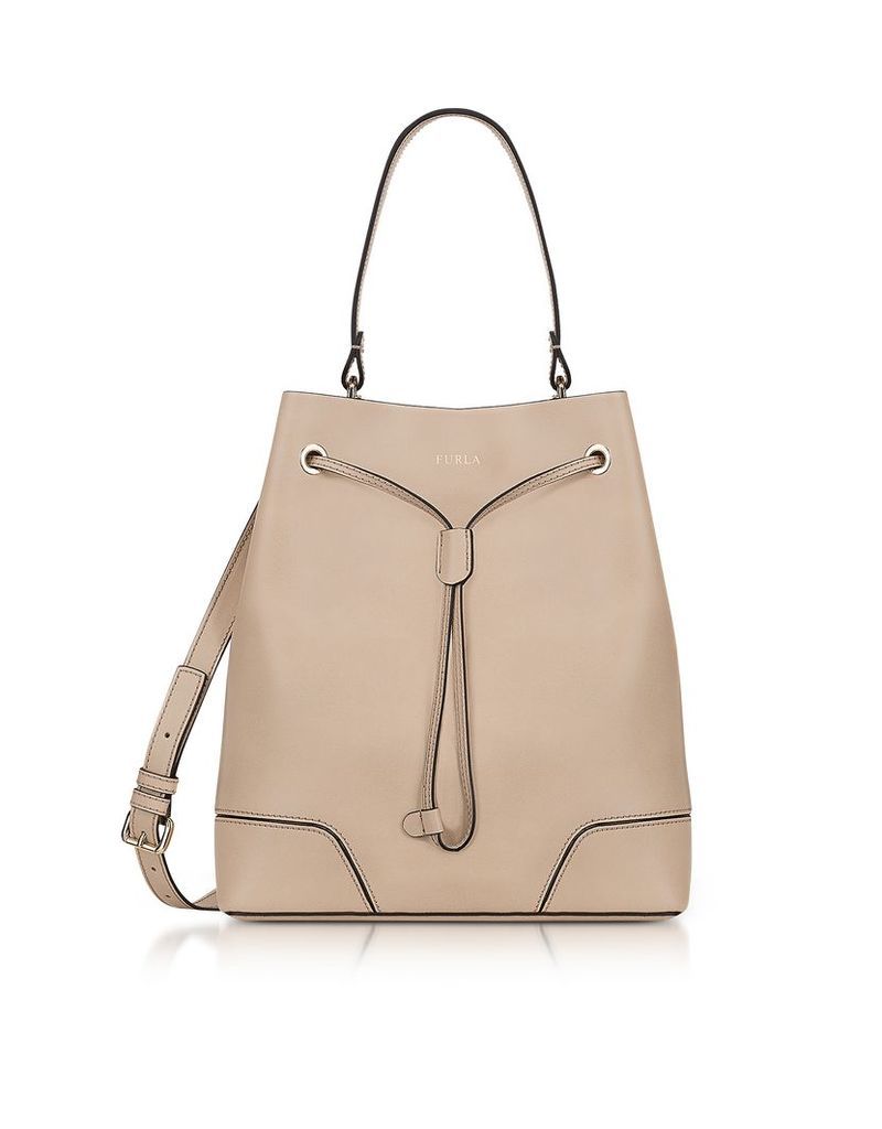 Furla Handbags, Stacy M Acero Leather Bucket Bag