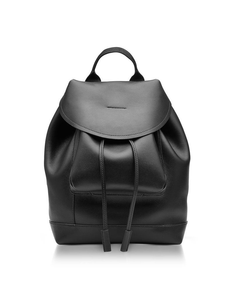 Marni Handbags, Black Leather Kit Backpack