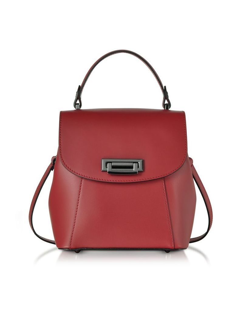 Designer Handbags, Venus Leather Convertible Satchel/Backpack