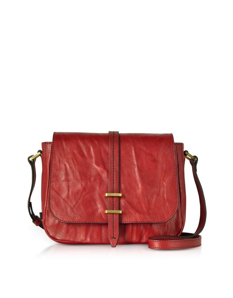 The Bridge Designer Handbags, Rimbaud Leather Medium Shoulder Bag