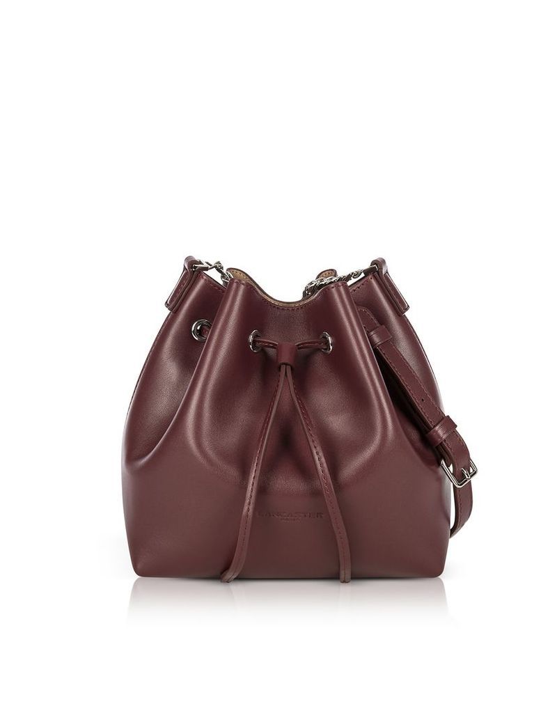 Lancaster Paris Designer Handbags, Pur Treasure Small Bucket Bag