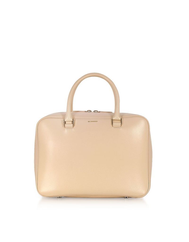 Jil Sander Designer Handbags, J-Vision Small Leather Satchel Bag