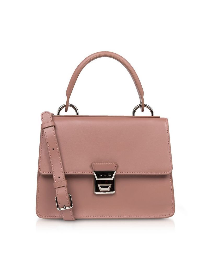 Lancaster Paris Designer Handbags, Garance Leather Top Handle Shoulder Bag
