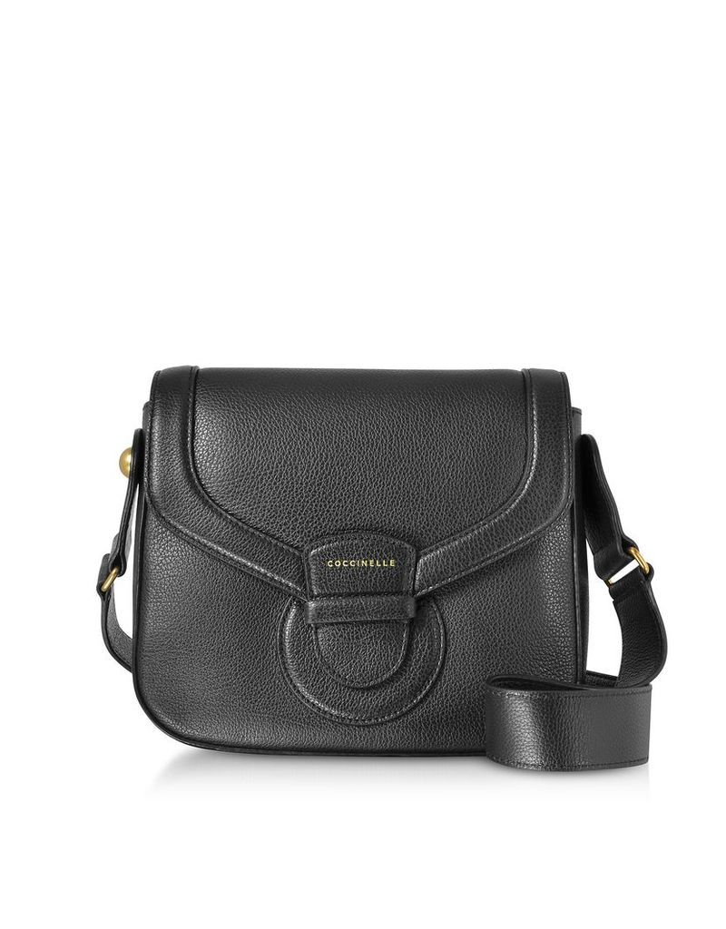 Coccinelle Designer Handbags, Vega Medium Leather Shoulder Bag