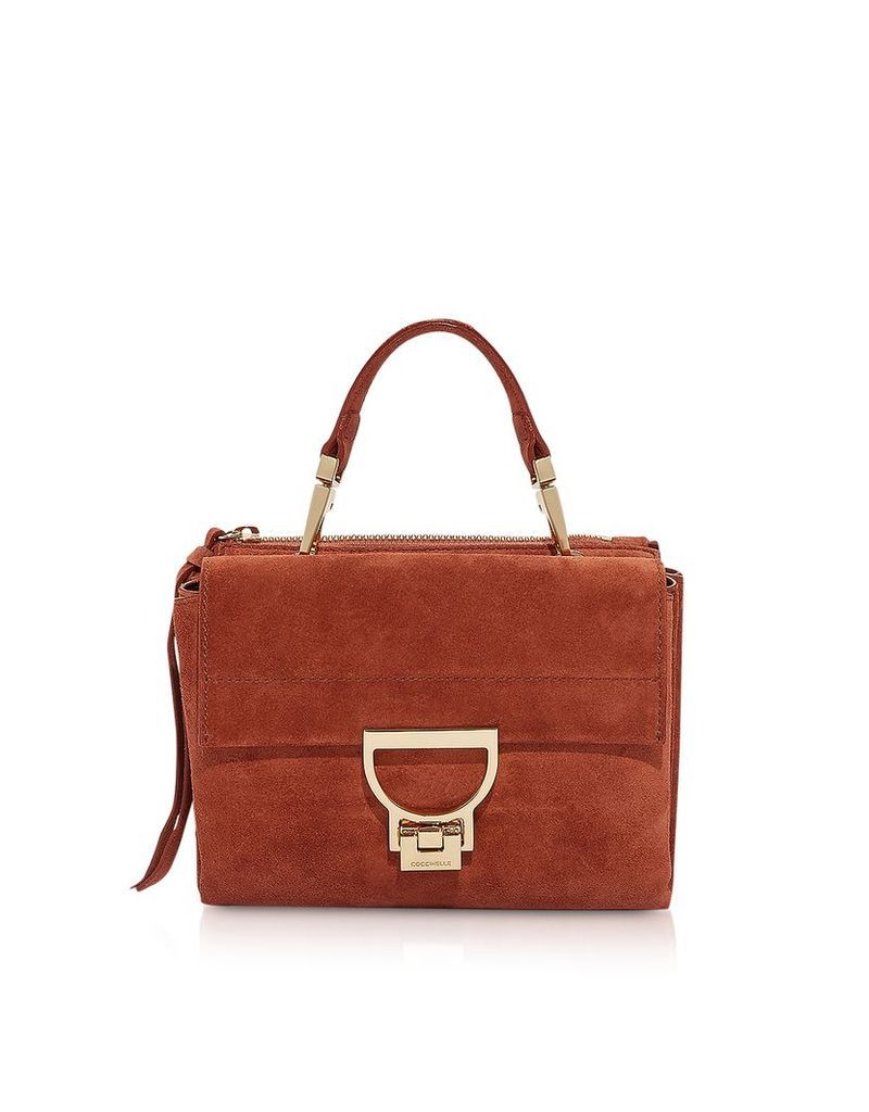 Coccinelle Designer Handbags, Arlettis Suede Mini Bag w/Shoulder Strap