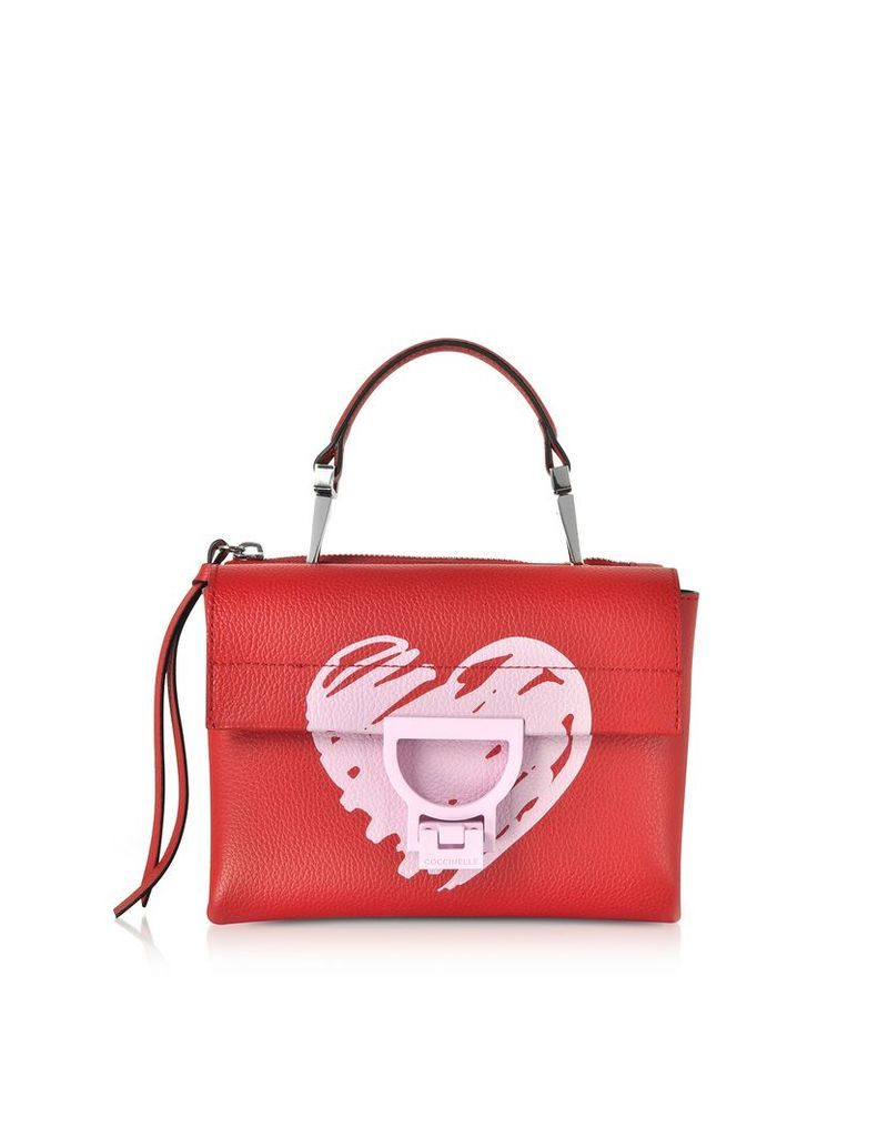 Coccinelle Designer Handbags, Arlettis San Valentino Leather Shoulder Bag