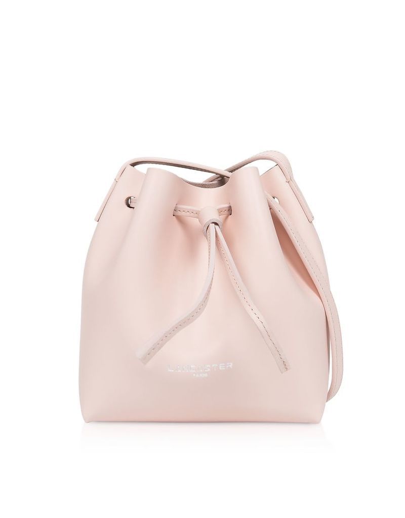Lancaster Paris Designer Handbags, Pur & Element Smooth Mini Bucket Bag