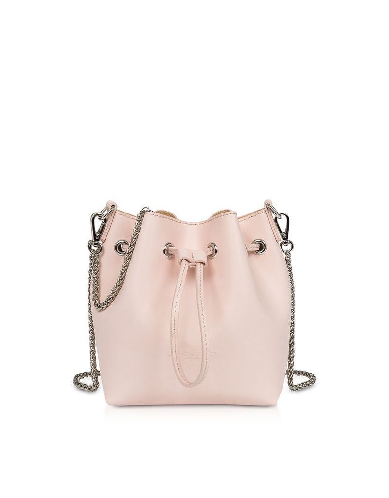 Lancaster Paris Designer Handbags, Treasure and Annae Leather Mini Bucket Bag