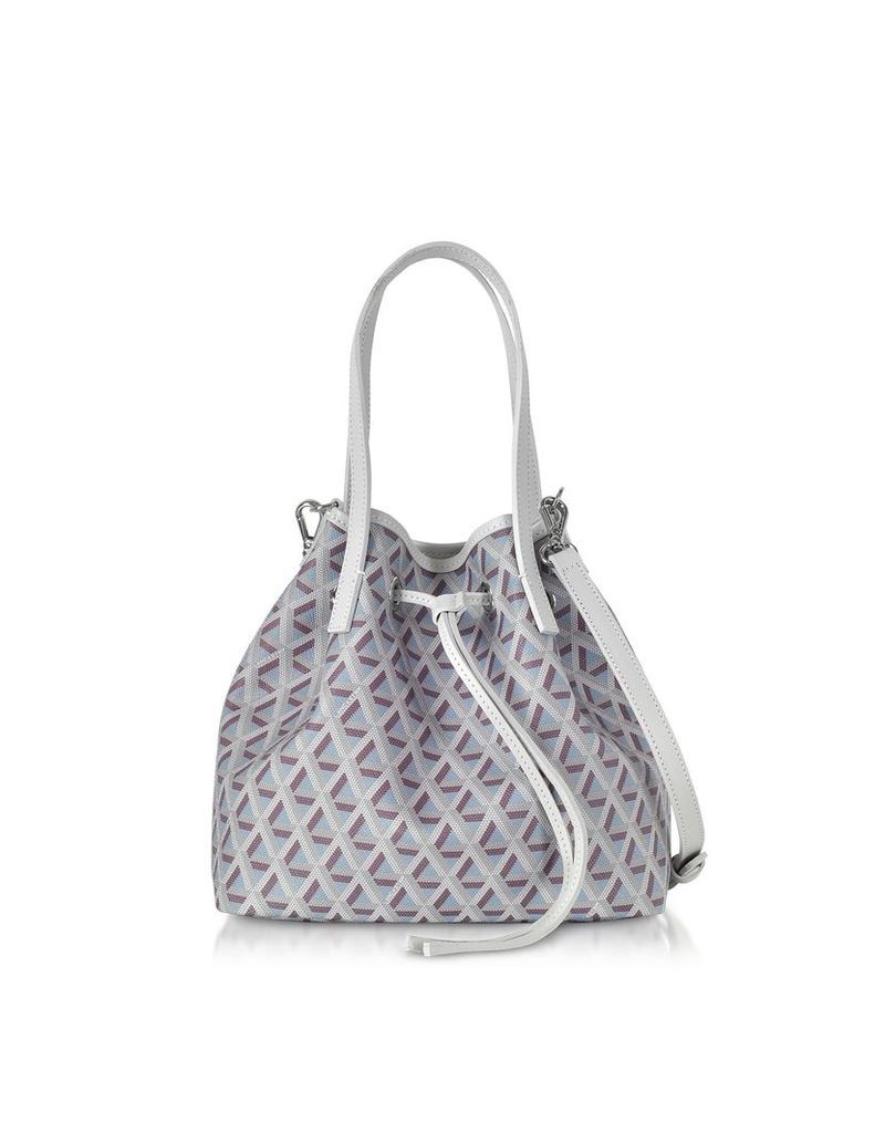 Lancaster Paris Designer Handbags, Ikon Small Top Handles Bucket Bag
