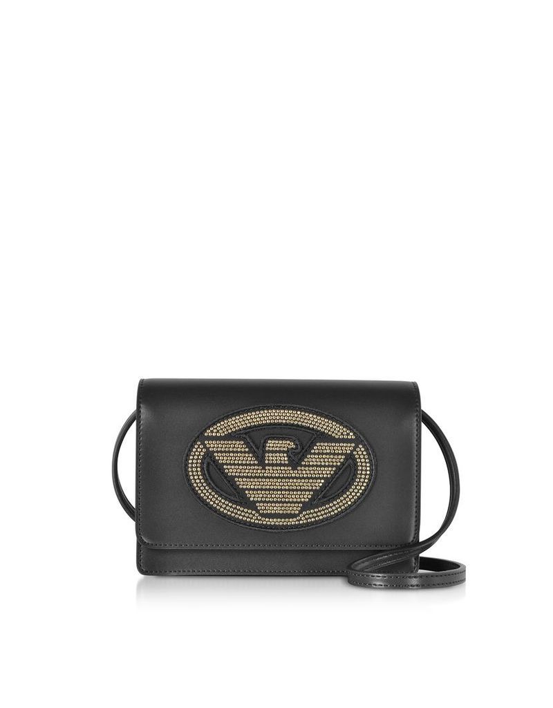 Emporio Armani Designer Handbags, Logo Signature Mini Bag