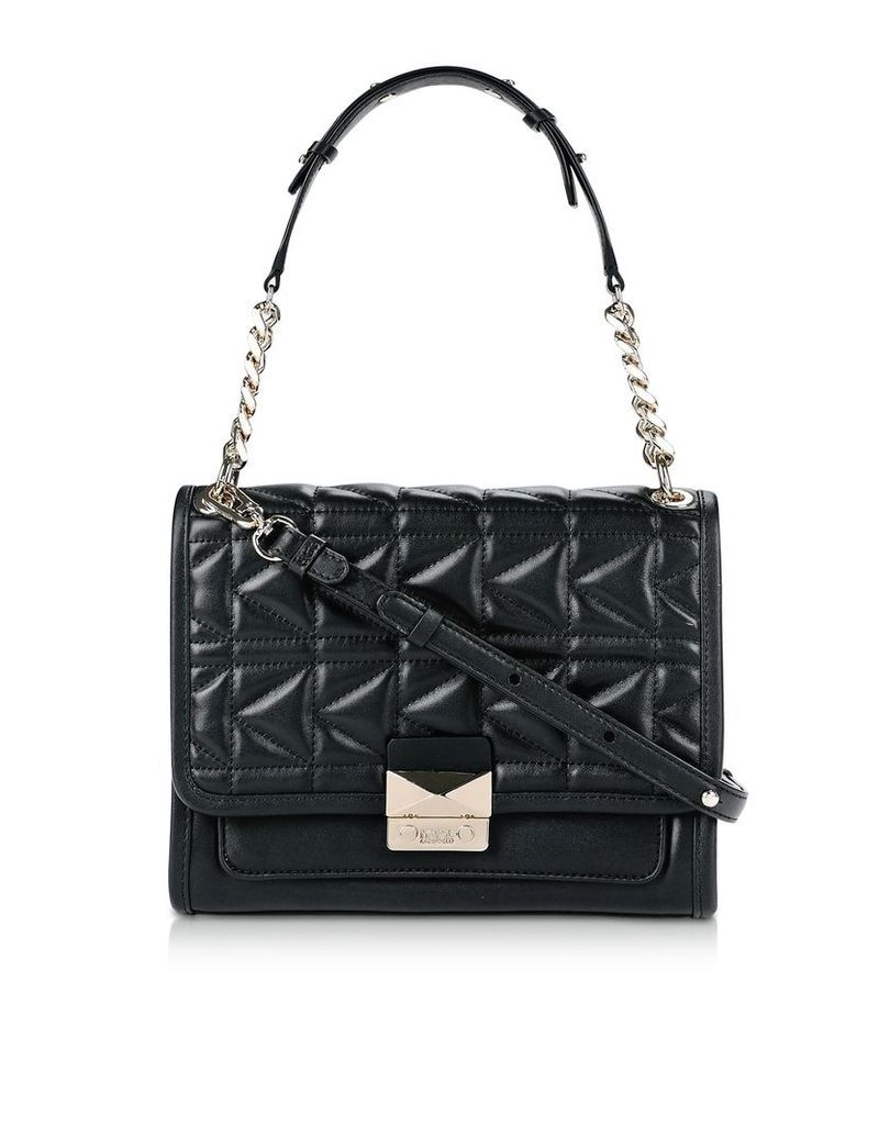 Karl Lagerfeld Designer Handbags, K/Kuilted Leather Shoulder Bag