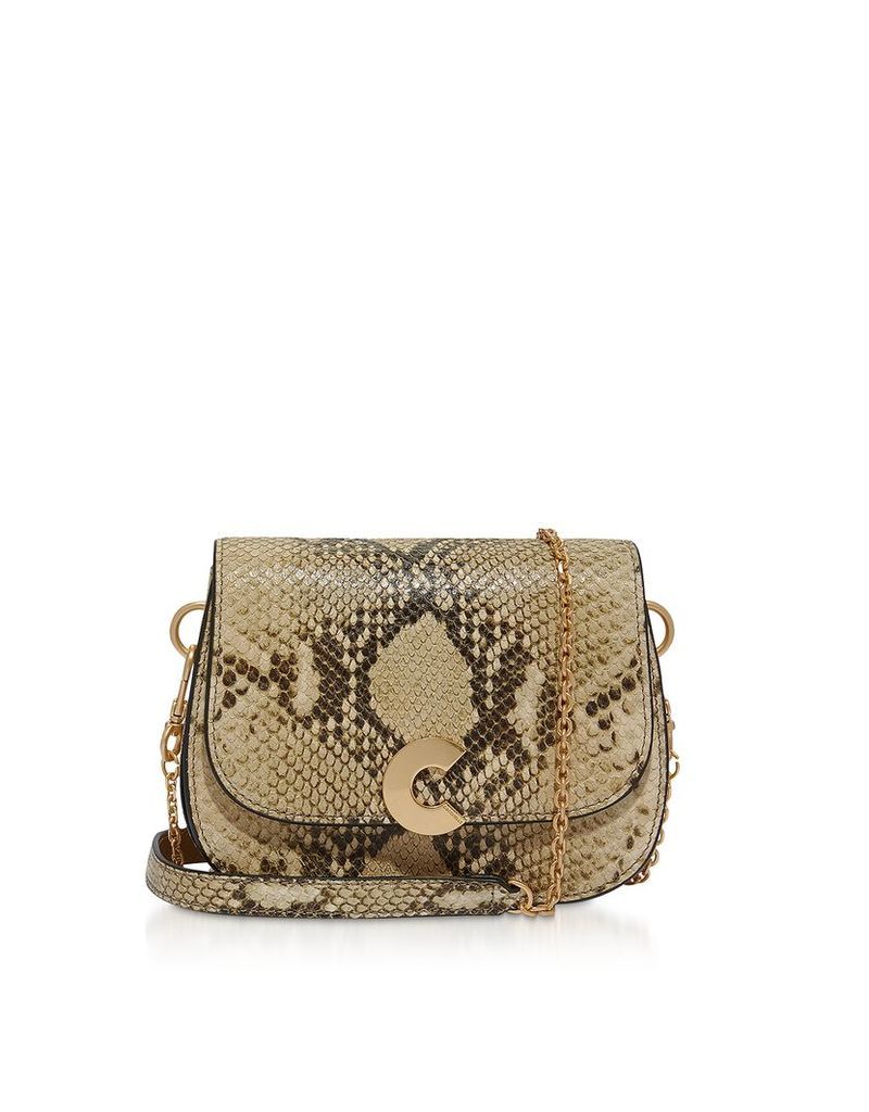 Coccinelle Designer Handbags, Craquante Stone Shoulder Bag