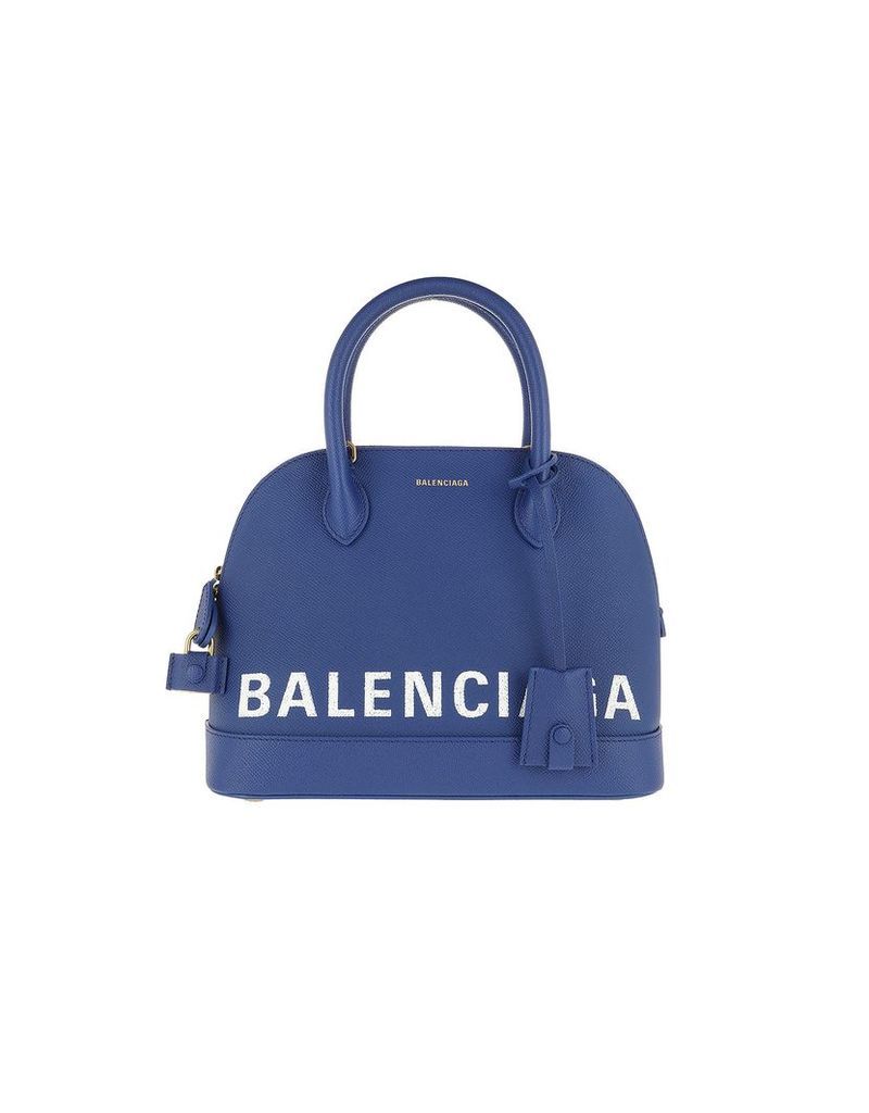 Balenciaga Designer Handbags, Ville Top Handle Bag S Blue