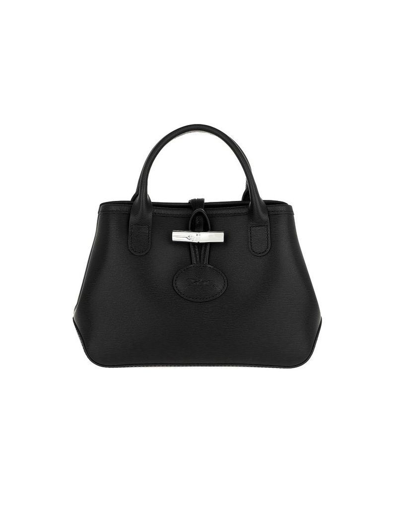 Longchamp Designer Handbags, Roseau Crossbody Bag Leather Black