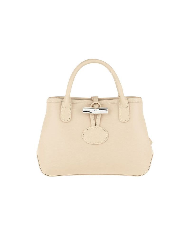 Longchamp Designer Handbags, Roseau Crossbody Bag Leather Ivory