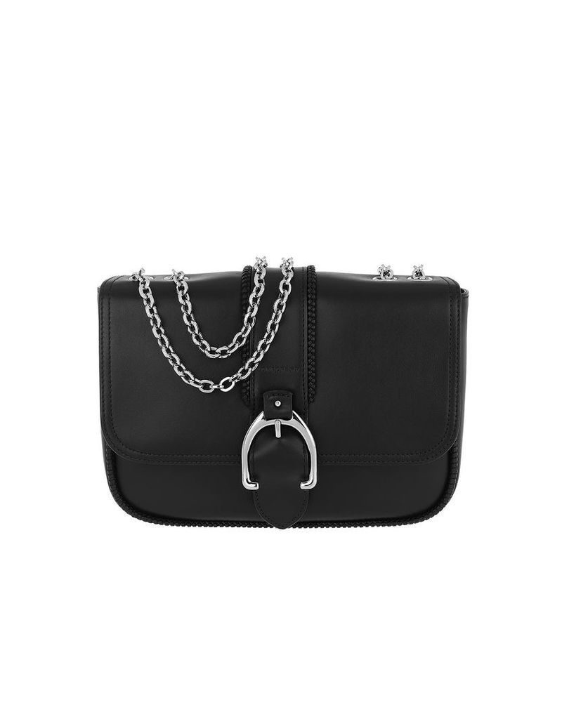 Longchamp Designer Handbags, Paris Shoulder Bag Leather Black