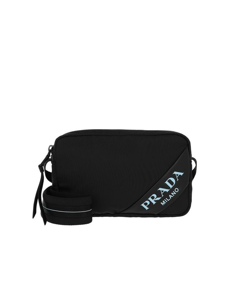 Prada Designer Handbags, Mirage Shoulder Bag Nylon Black