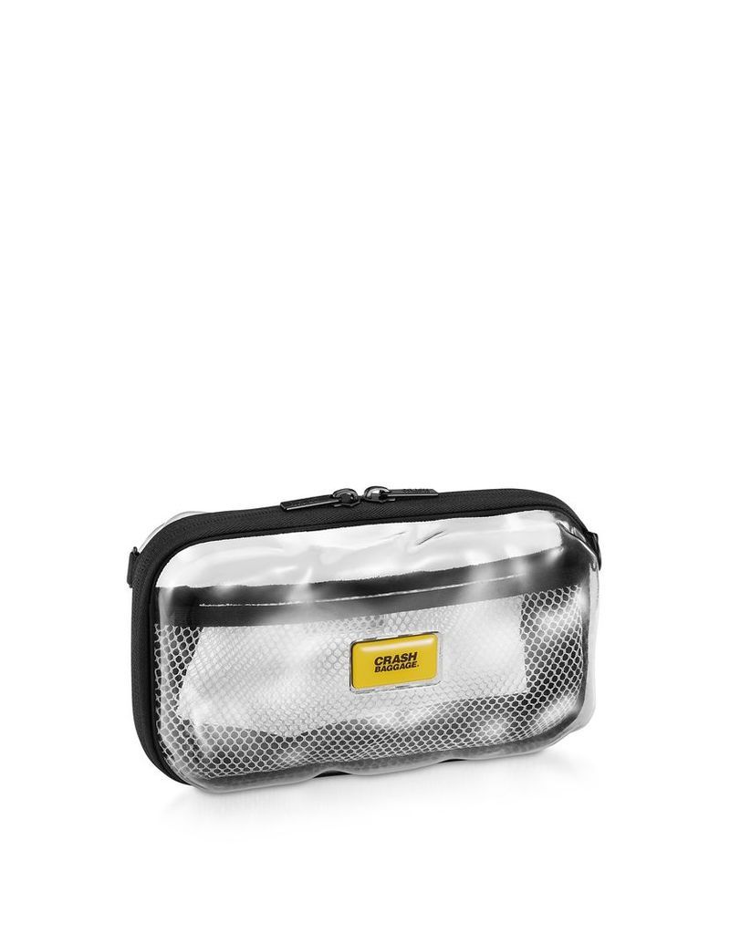 Designer Travel Bags, Mini Share Clear Hard Travel Case