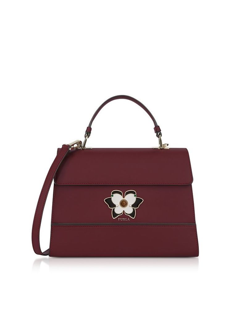 Furla Designer Handbags, RIbes Mughetto Medium Top Handle Satchel Bag