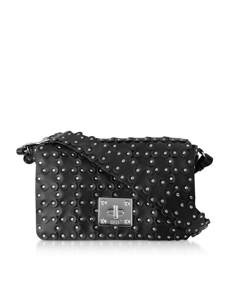 RED Valentino Designer Handbags, Flower Puzzle Twist Lock Shoulder Bag