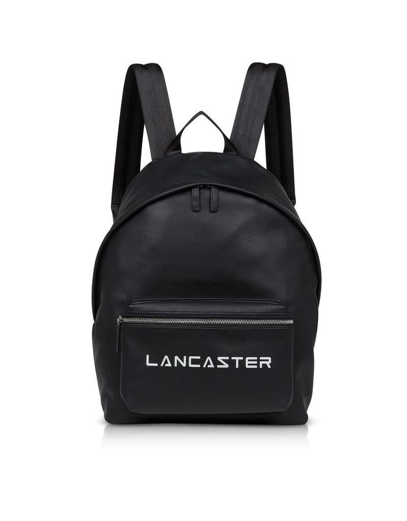Lancaster Paris Designer Handbags, Street Black Backpack