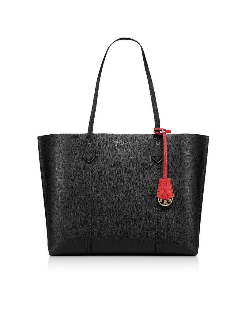 Tory Burch Designer Handbags, Black Perry Triple-Compartment Tote
