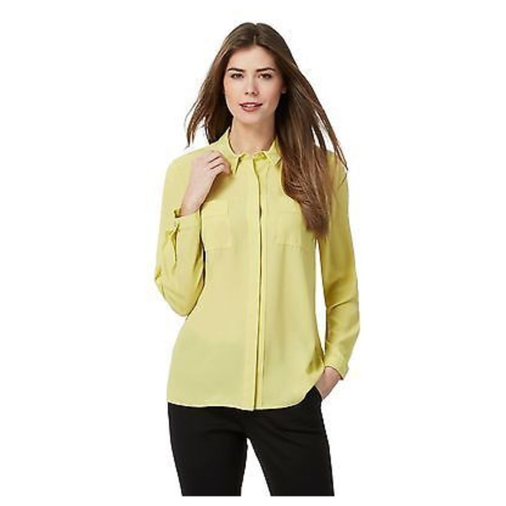 Principles Petite By Ben De Lisi Womens Yellow Printed Shirt From Debenhams