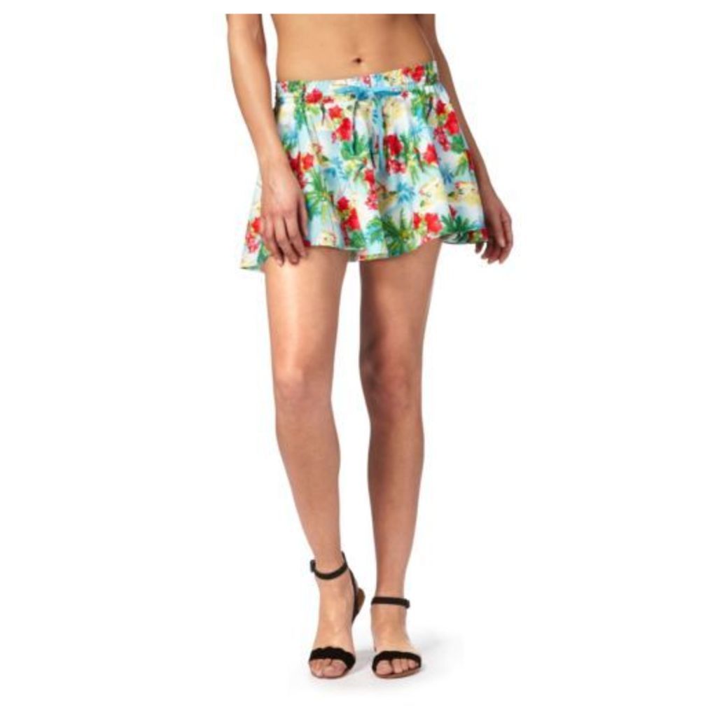 Floozie By Frost French Womens Multi-Coloured Island Print Shorts From Debenhams