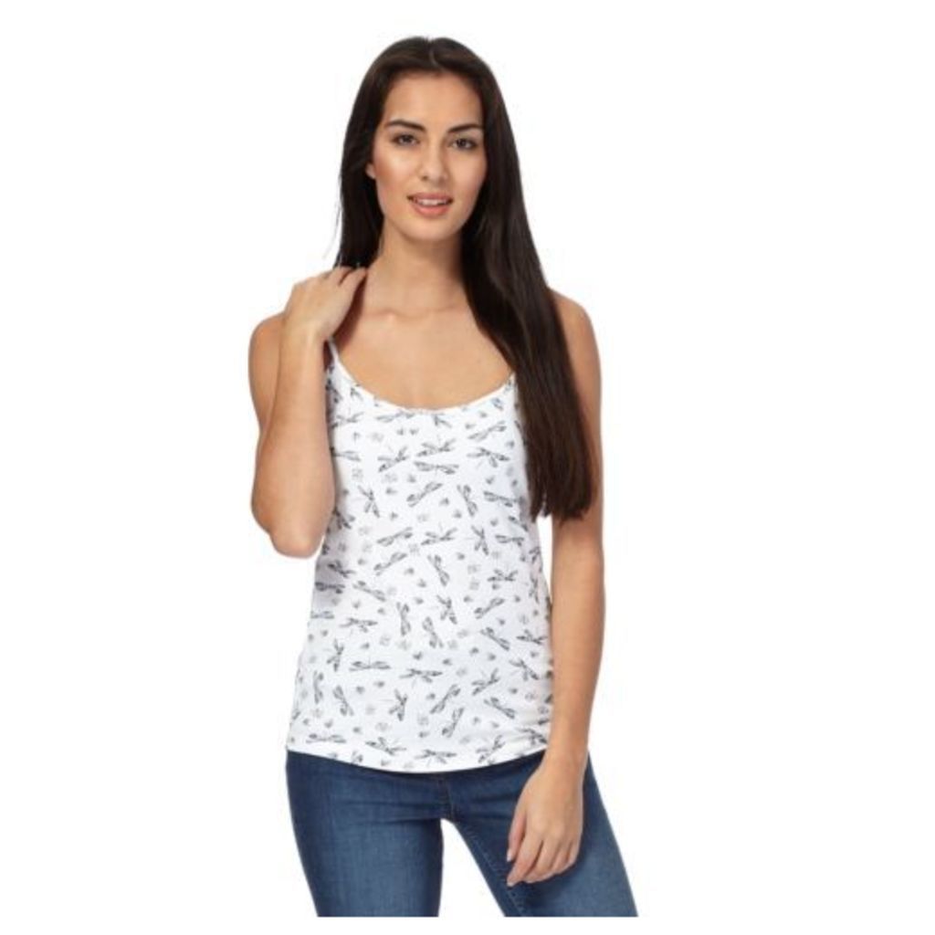 The Collection Womens Ivory Dragonfly Print Camisole Top From Debenhams 16
