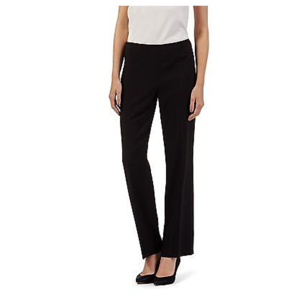 The Collection Womens Black Straight Leg Smart Trousers From Debenhams