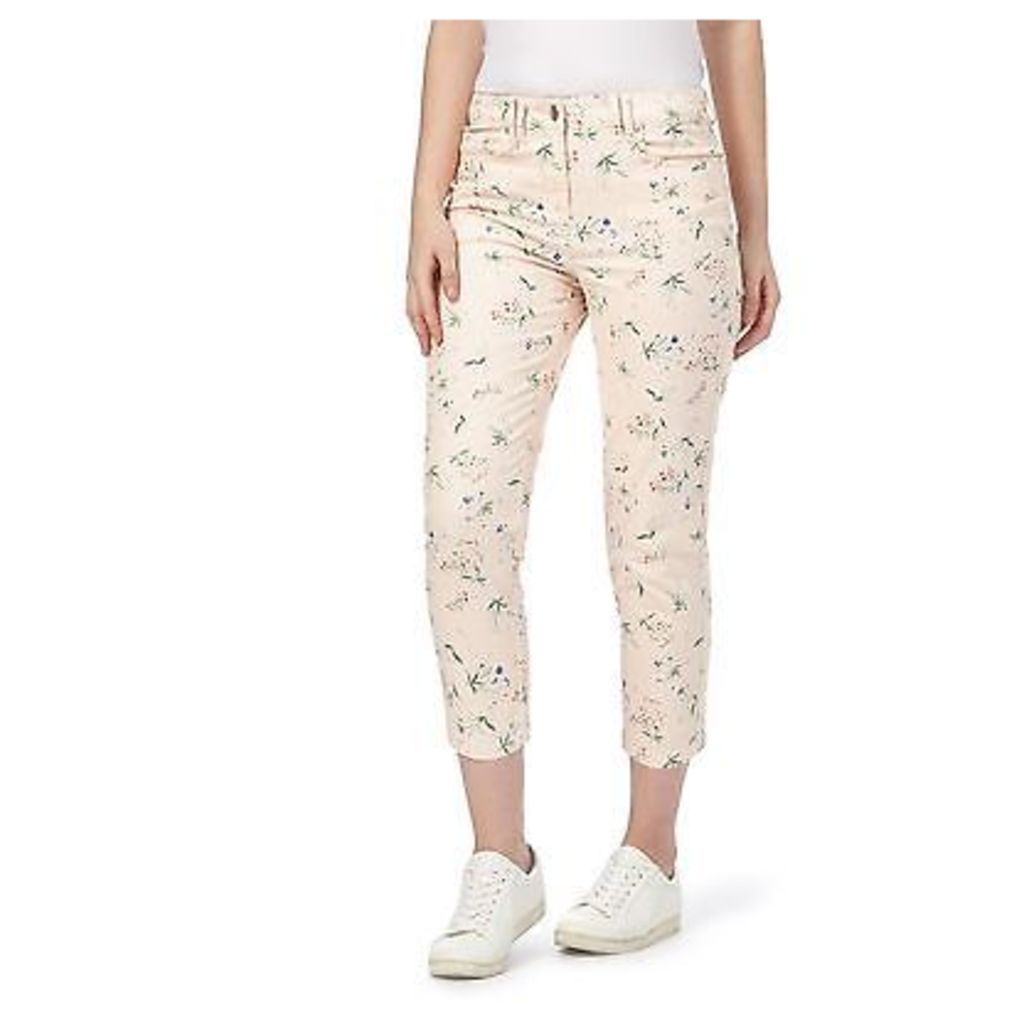 Red Herring Womens Multi-Coloured Printed Cropped Jeans From Debenhams
