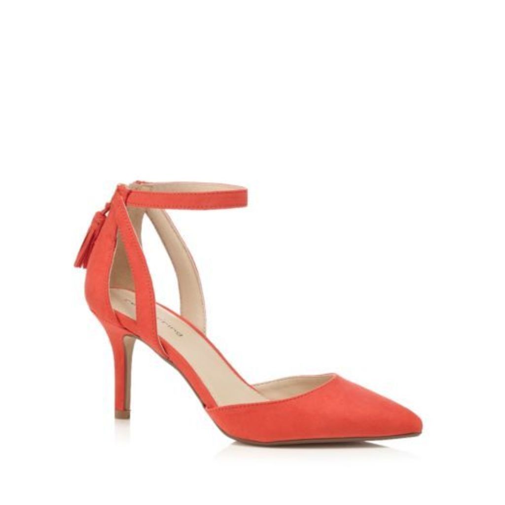Red Herring Red Suedette High Stiletto Heel Court Shoes From Debenhams 5