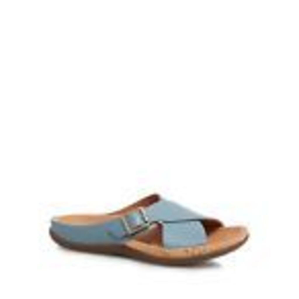 Strive Womens Light Turquoise Leather Blend 'Maria' Sandals From Debenhams 5