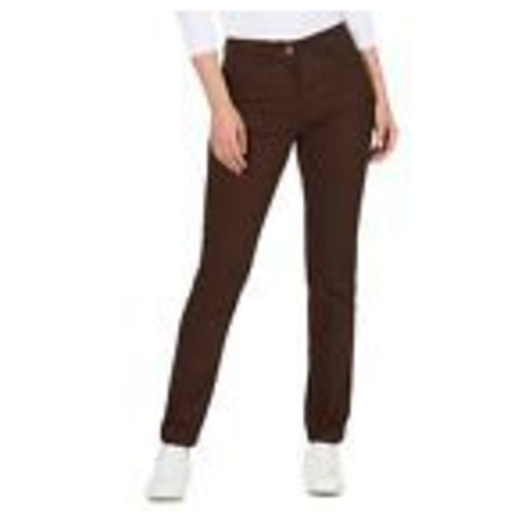The Collection Womens Dark Brown Straight Leg Jeans From Debenhams