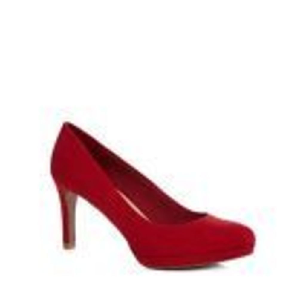 The Collection Womens Red 'Callie' High Stiletto Heel Court Shoes From Debenhams