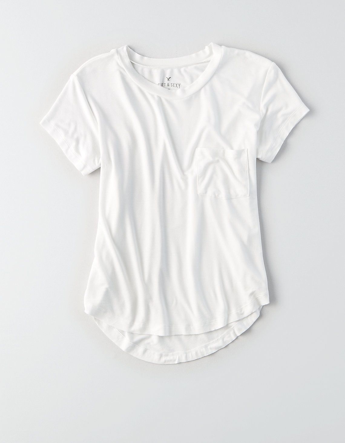AE Soft & Sexy Crew Pocket T-Shirt