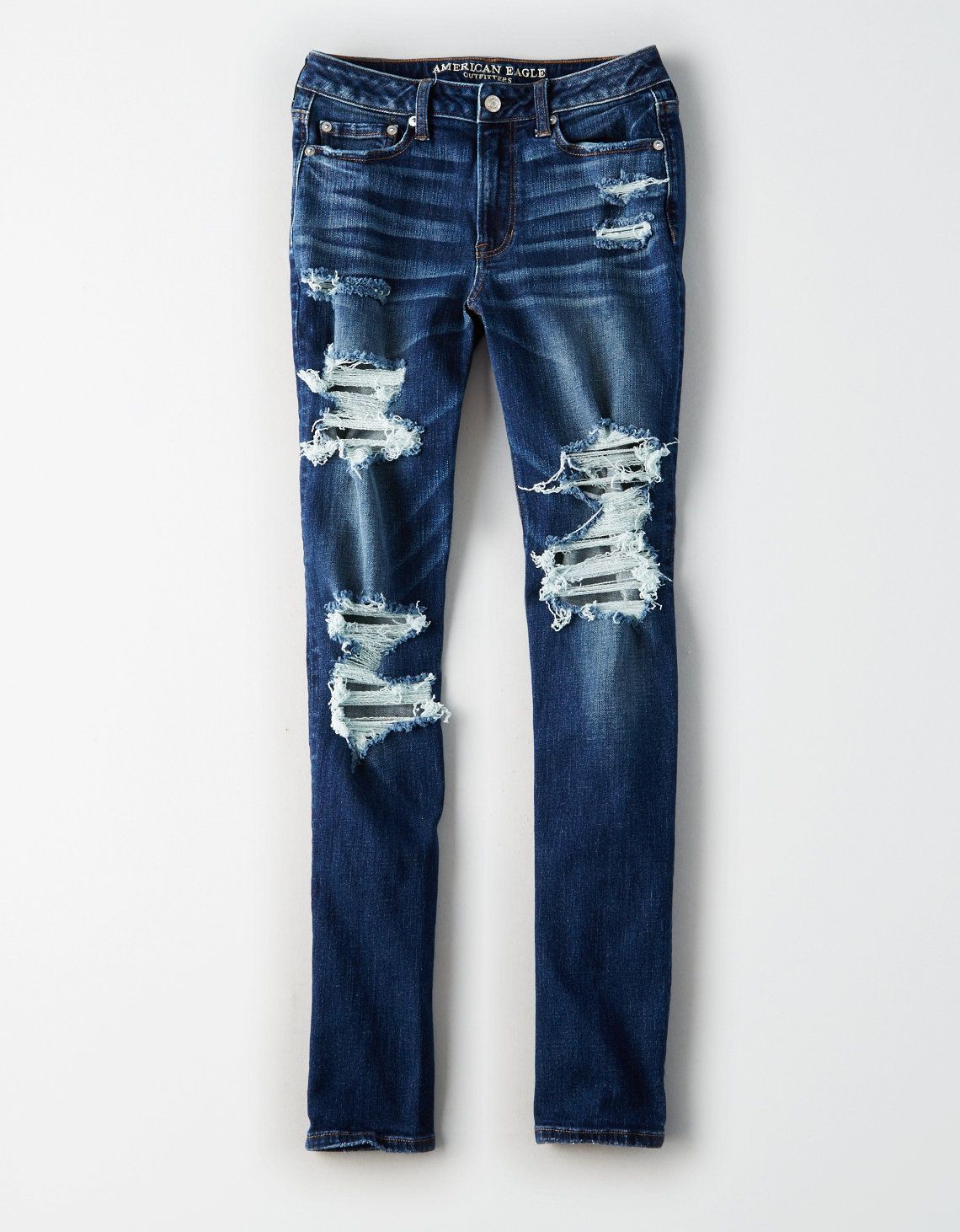 AE Denim X High-Waisted Slim Jean