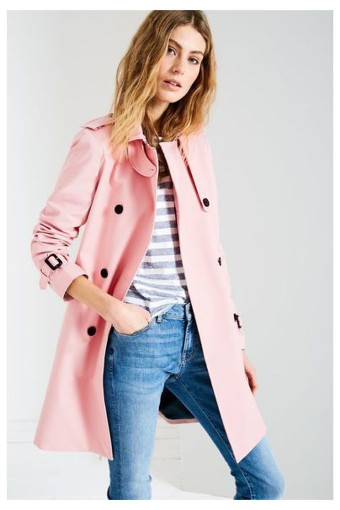 DUNCOMBE TRENCH COAT ROSE