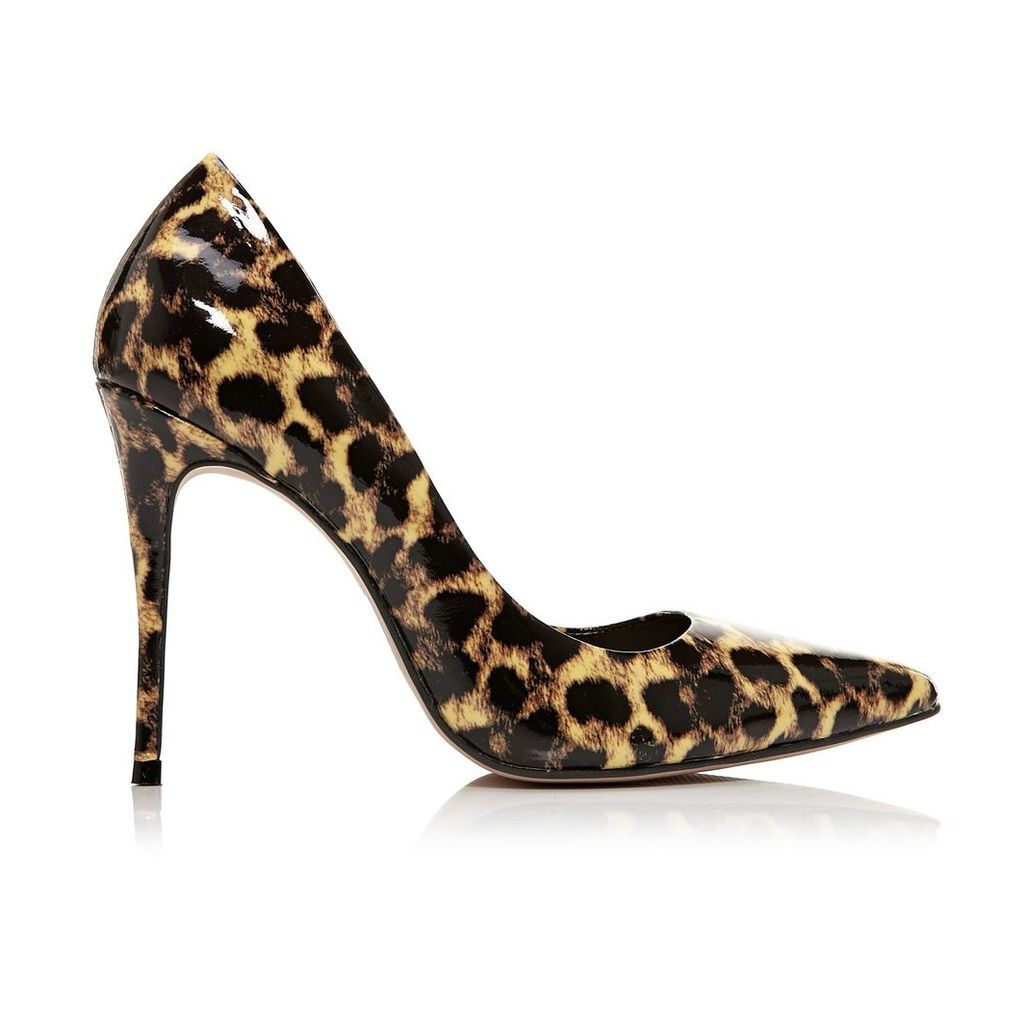 Moda in Pelle Carelle Leopard High Smart Shoes